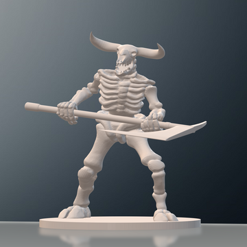 Skeleton Minotaur