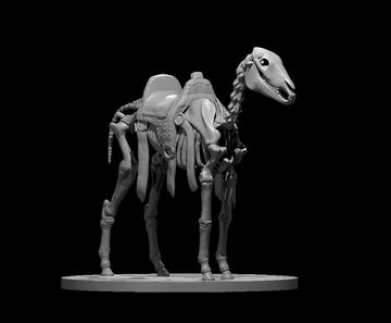Skeleton Warhorse